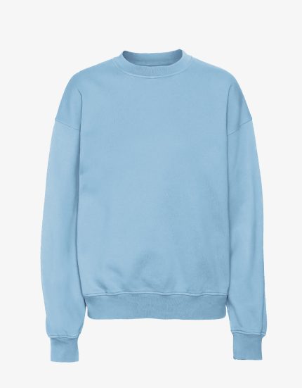 YQZ Organic Oversized Crew - Seaside Blue