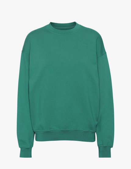 YQZ Organic Oversized Crew - Pine Green