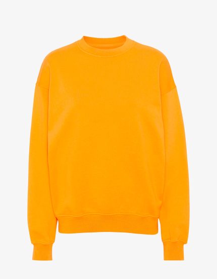 YQZ Organic Oversized Crew - Sunny Orange
